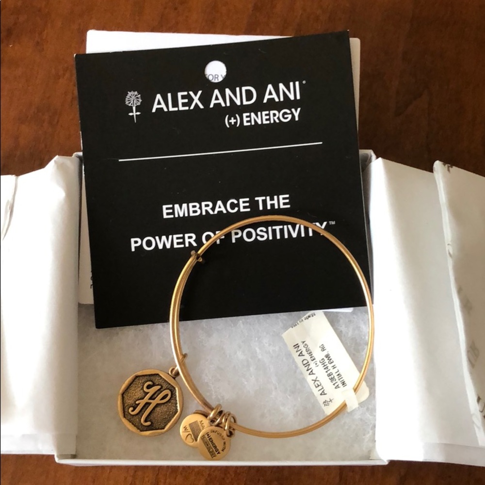 Alex and Ani “H” bracelet